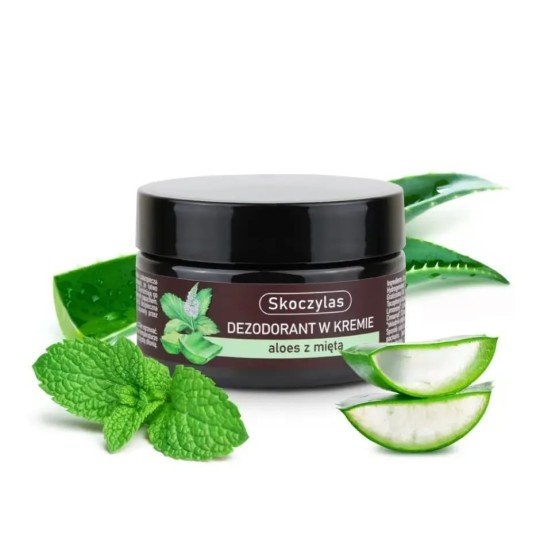 Dezodorant w kremie aloes z miętą (bez soli aluminium)