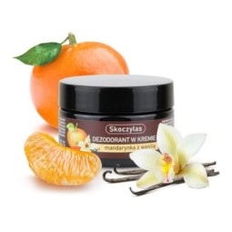 Dezodorant w kremie mandarynka z wanilią (bez soli ...