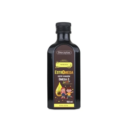 Skoczylas ESTROMEGA rybie kwasy omega 3 junior 150 ml