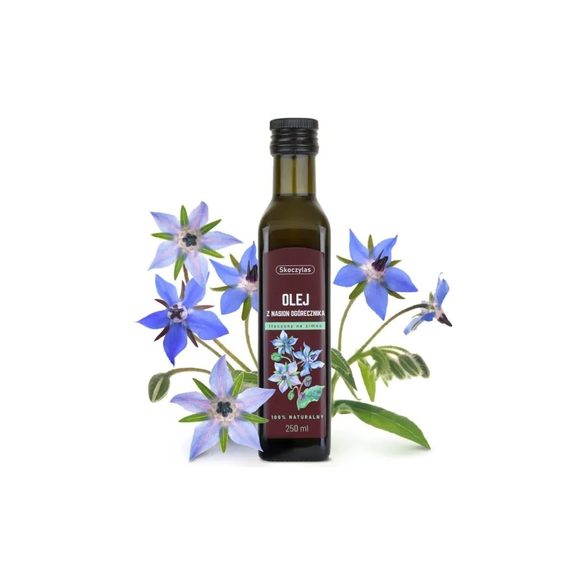 Skoczylas OLEJ z nasion ogórecznika 250 ml