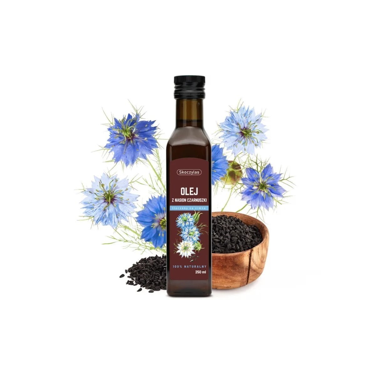 Olej z nasion czarnuszki 250 ml - Skoczylas