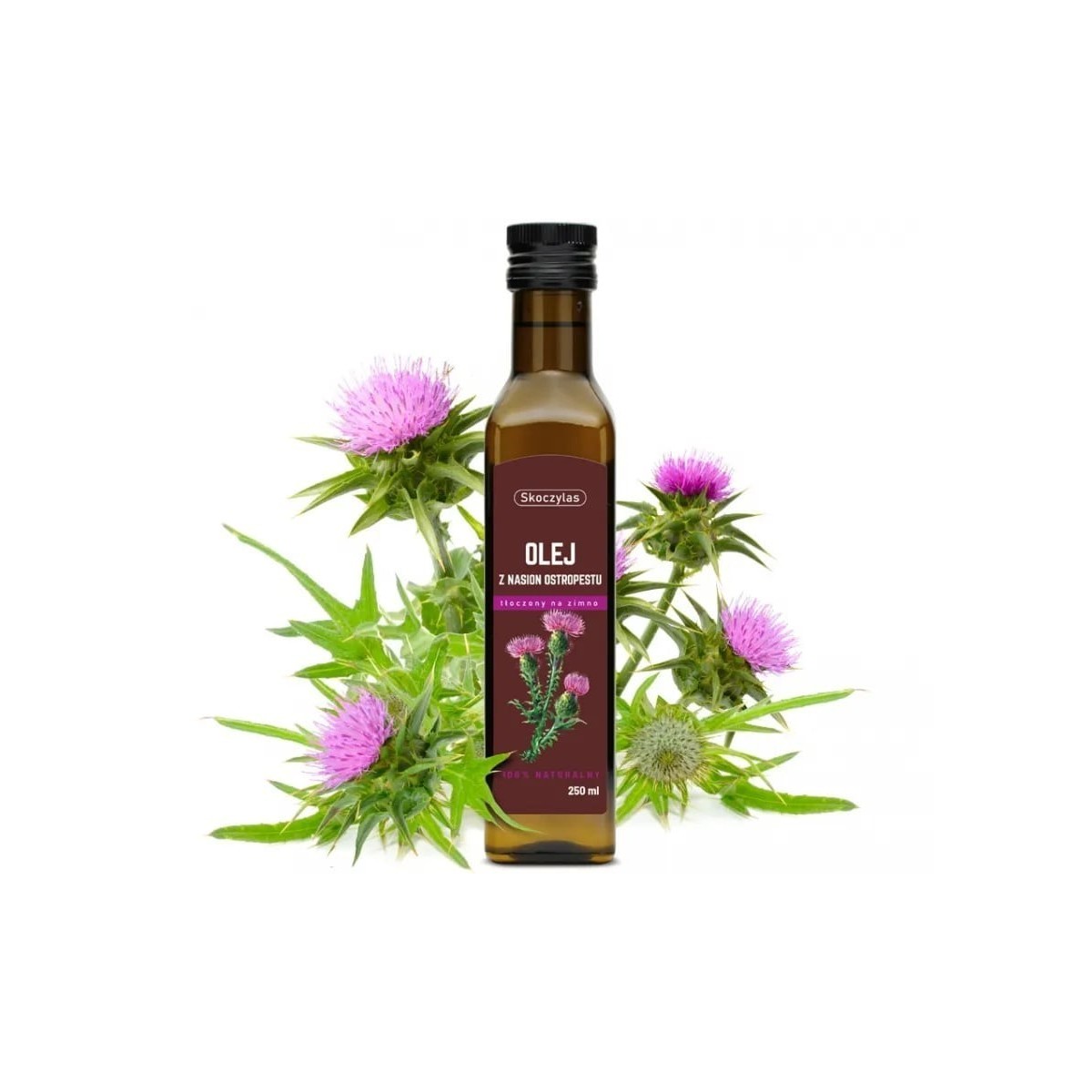 Olej z nasion ostropestu 250 ml - Skoczylas