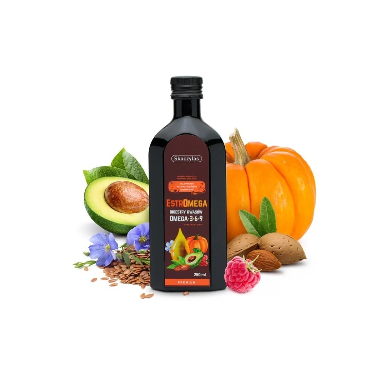 Skoczylas ESTROMEGA omega 3-6-9 premium 250 ml