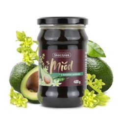 MIÓD z kwiatów awokado - Skoczylas - 400g