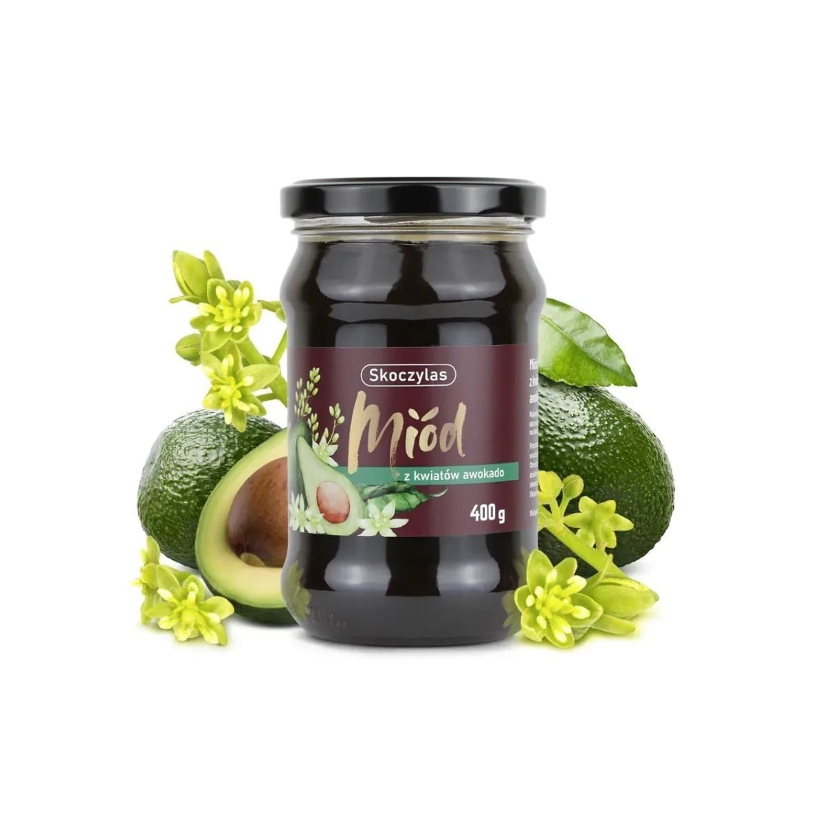 MIÓD z kwiatów awokado - Skoczylas - 400g