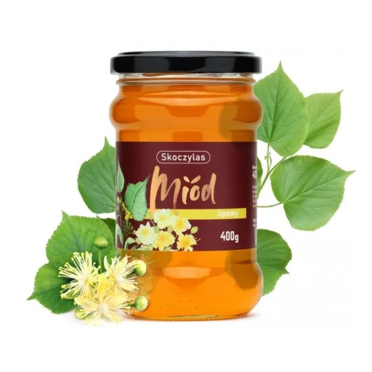 MIÓD lipowy- Skoczylas - 400g