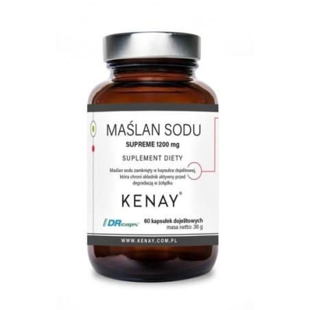 Maślan sodu SUPREME 1200 mg (60 kapsułek ... - KENAY