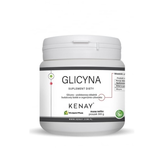 Kenay Glicyna (proszek 300 g) - suplement diety