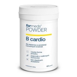 POWDER B cardio 60 porcji - Witamina B6 + B12 + kwas ...