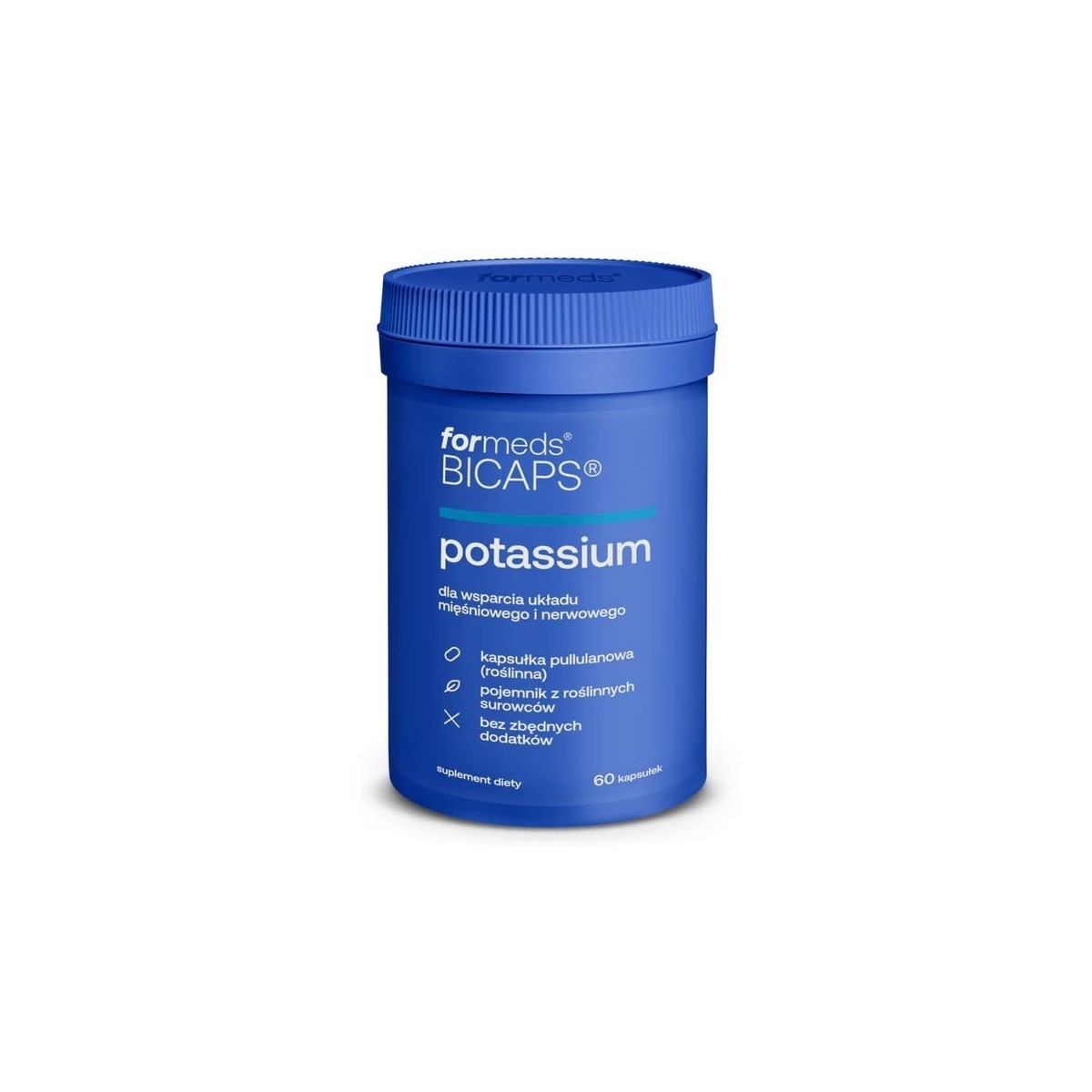Formeds BICAPS potassium 60 kapsułek - Cytrynian potasu