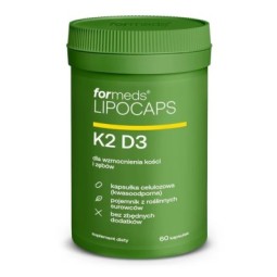 Liposomalna witamina D3 + K2 – LIPOCAPS K2D3