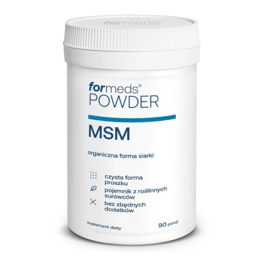 POWDER MSM 90 porcji - Siarka organiczna w proszku