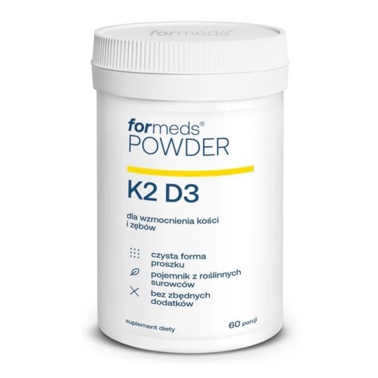 POWDER K2 D3 60 porcji - FORMEDS