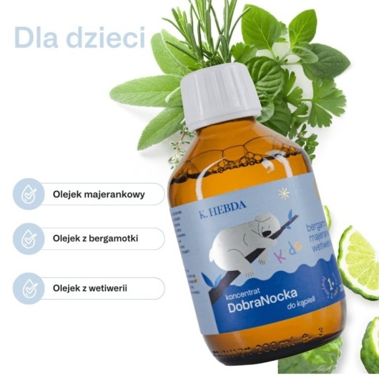 Koncentrat do kąpieli DobraNocka