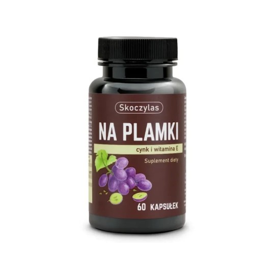 NA PLAMKI cynk, beta karoten, witamina E - Skoczylas