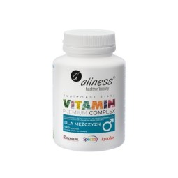Aliness Premium Vitamin Complex dla mężczyzn x 120 tabletek VEGE