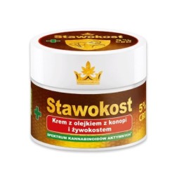 Asepta - Stawokost, krem z olejkiem z konopi i żywokostem, 5% ...