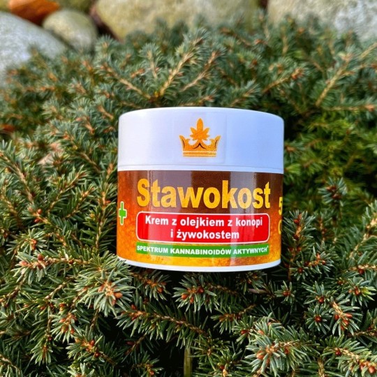 Asepta - Stawokost, krem z olejkiem z konopi i żywokostem, 5% ...