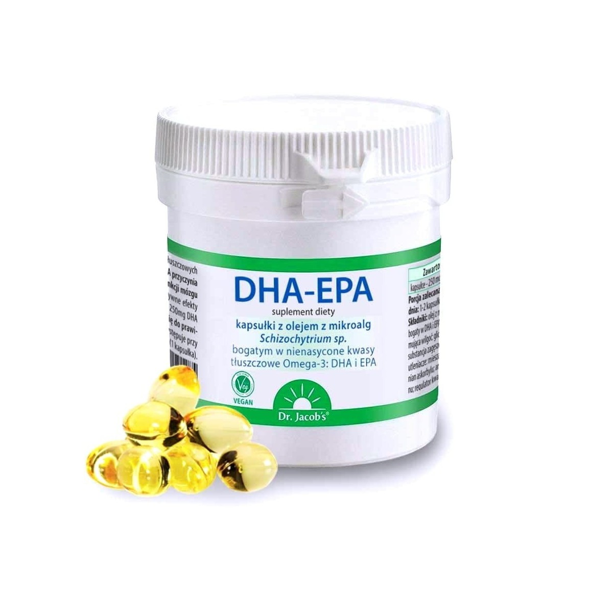 DHA-EPA - Suplement diety - Dr. Jacob's
