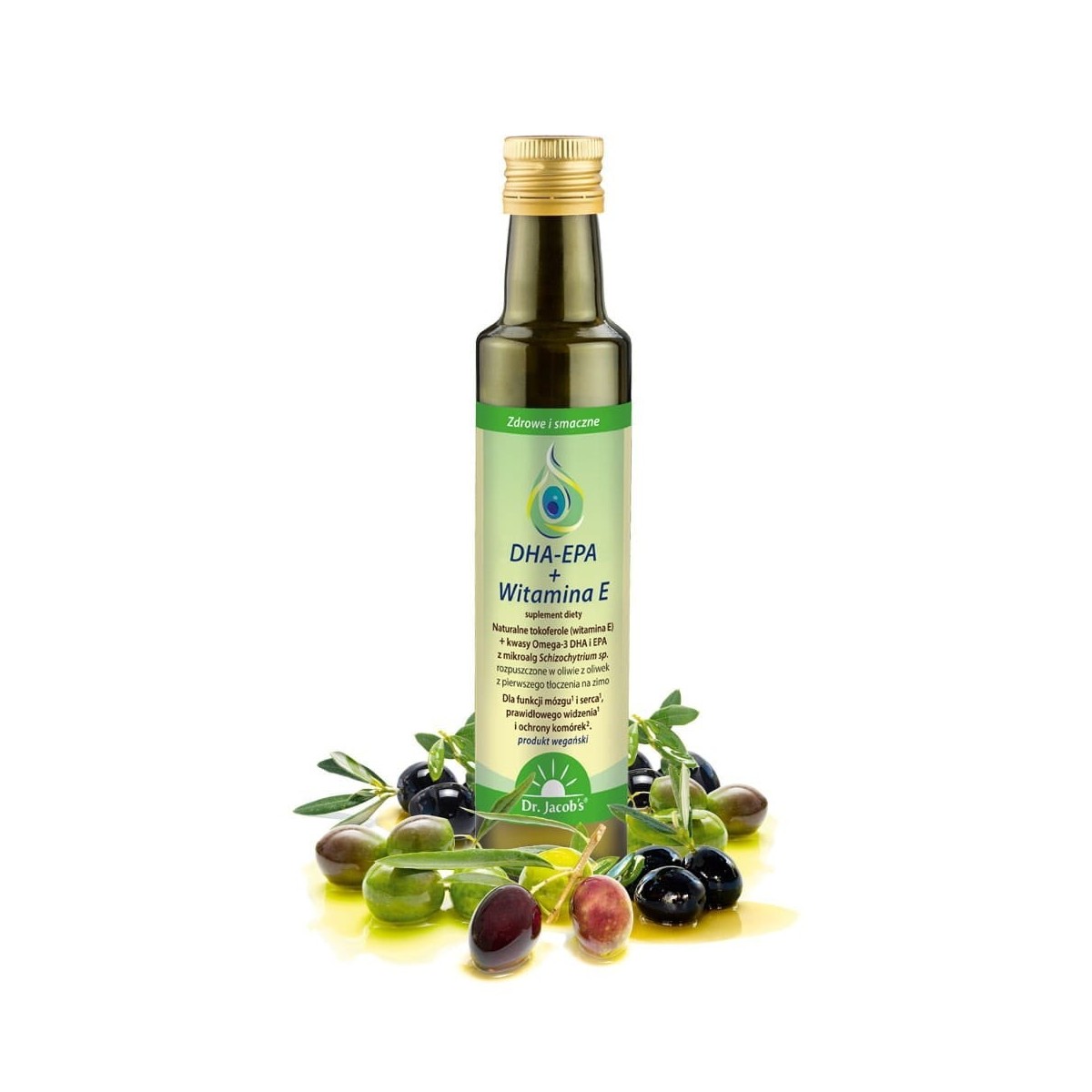 DHA-EPA + Witamina E od Dr. Jacob's  | Suplement diety