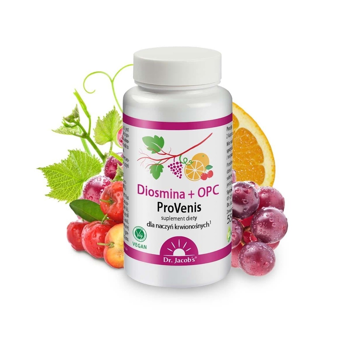Diosmina + OPC ProVenis - Dr. Jacob's