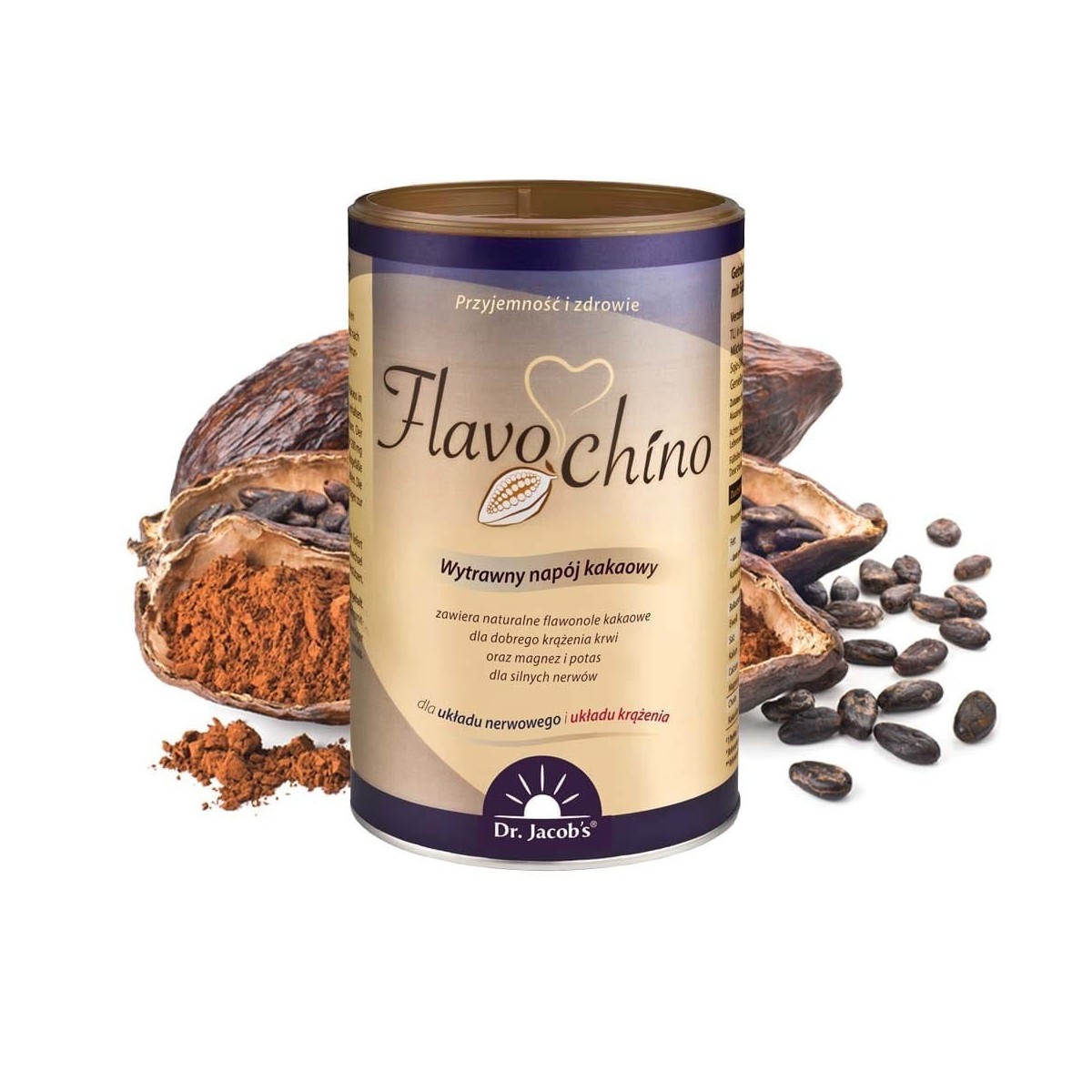 Kakao Flavochino Dr. Jacob's | Suplement diety