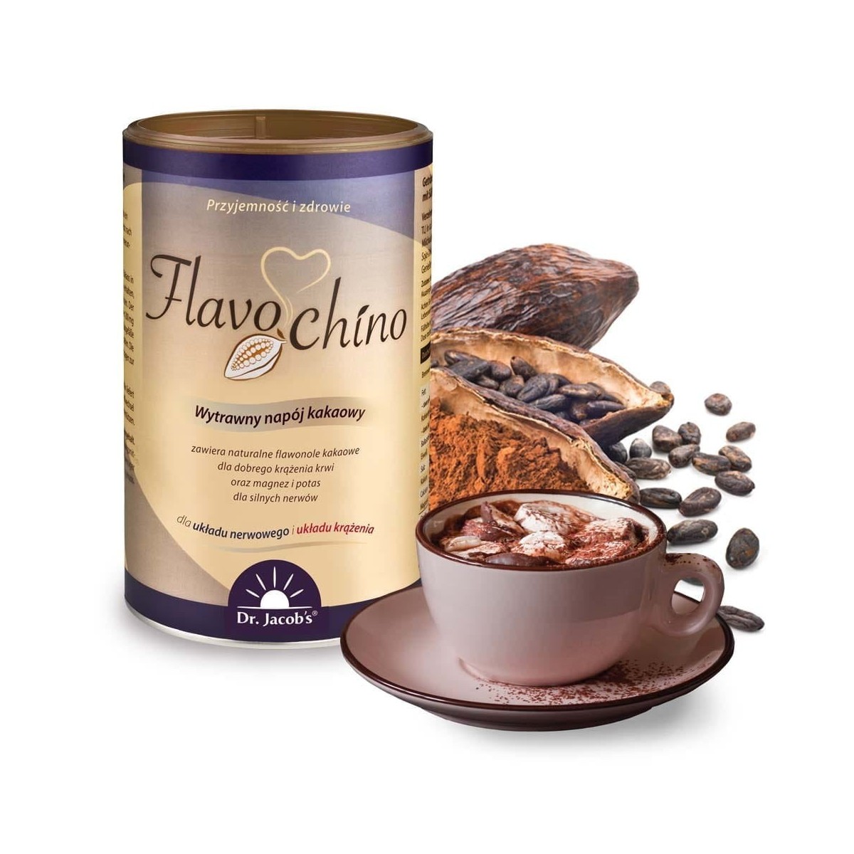 Kakao Flavochino Dr. Jacob's | Suplement diety