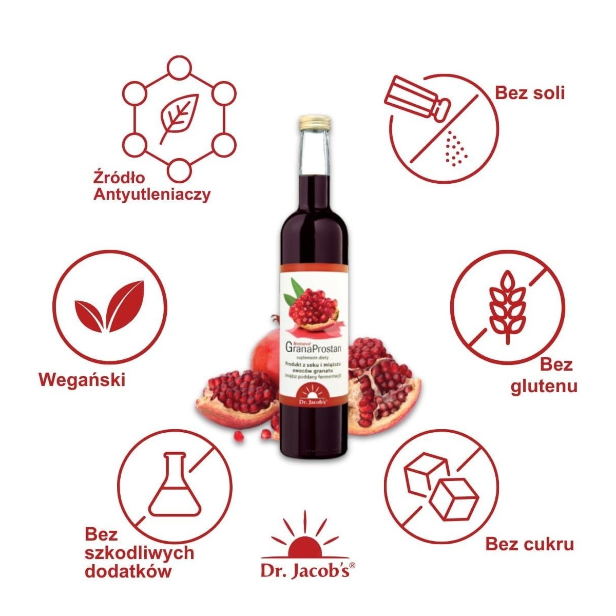 GranaProstan ferment 500 ml - Dr. Jacob's