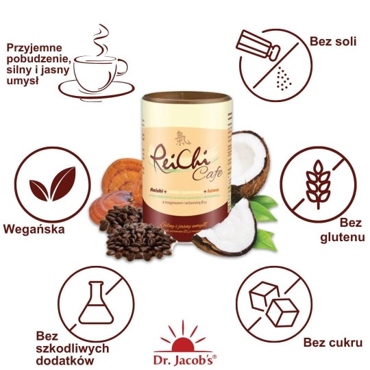 Kawa ReiChi Cafe 400g - Dr. Jacob's