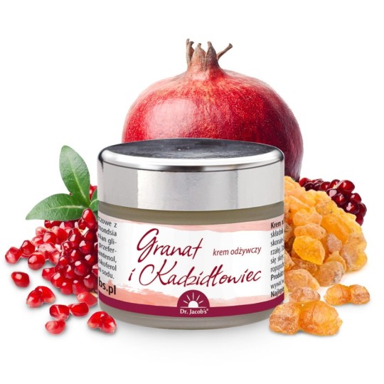 Krem Granat i Kadzidłowiec - Dr. Jacob's