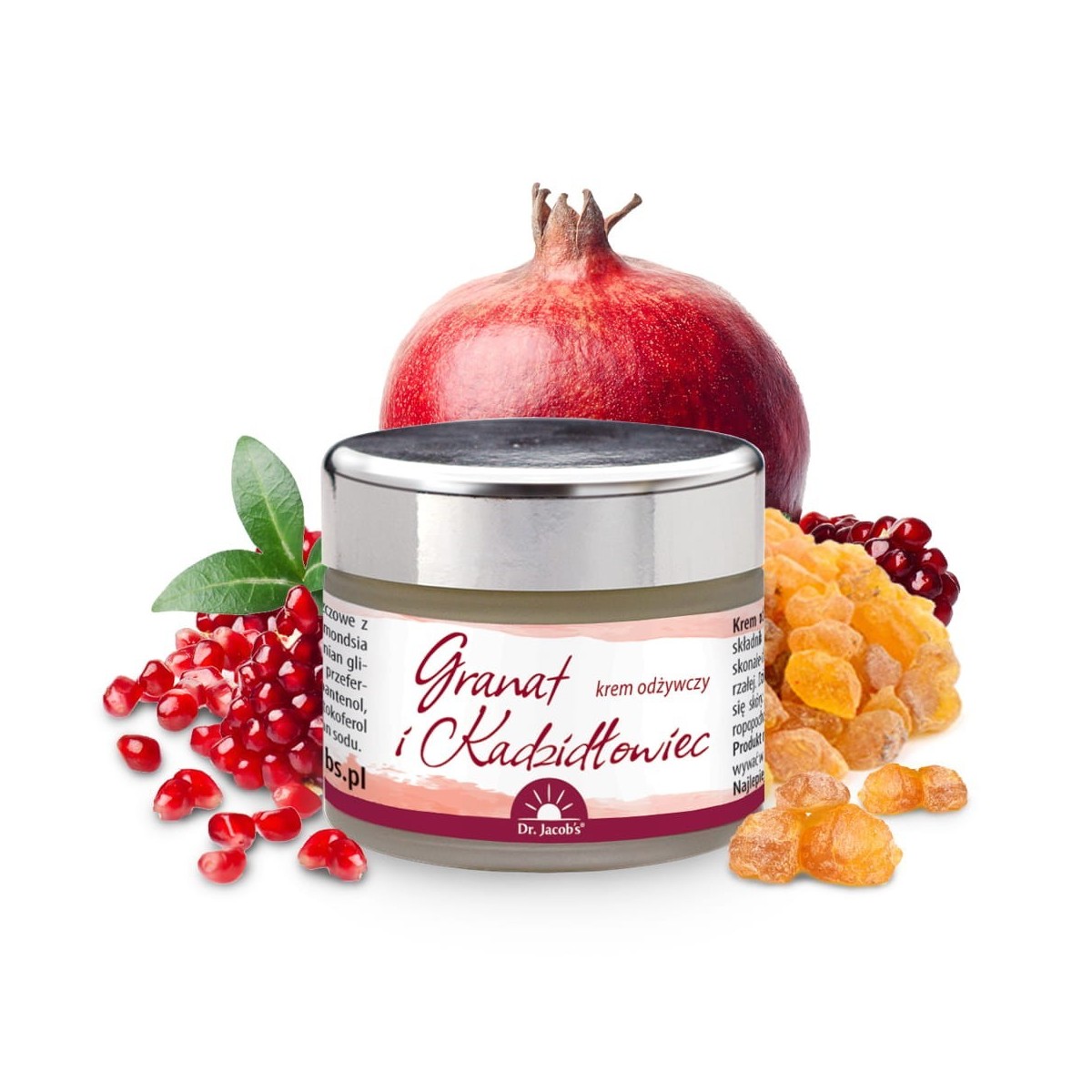 Krem Granat i Kadzidłowiec - Dr. Jacob's