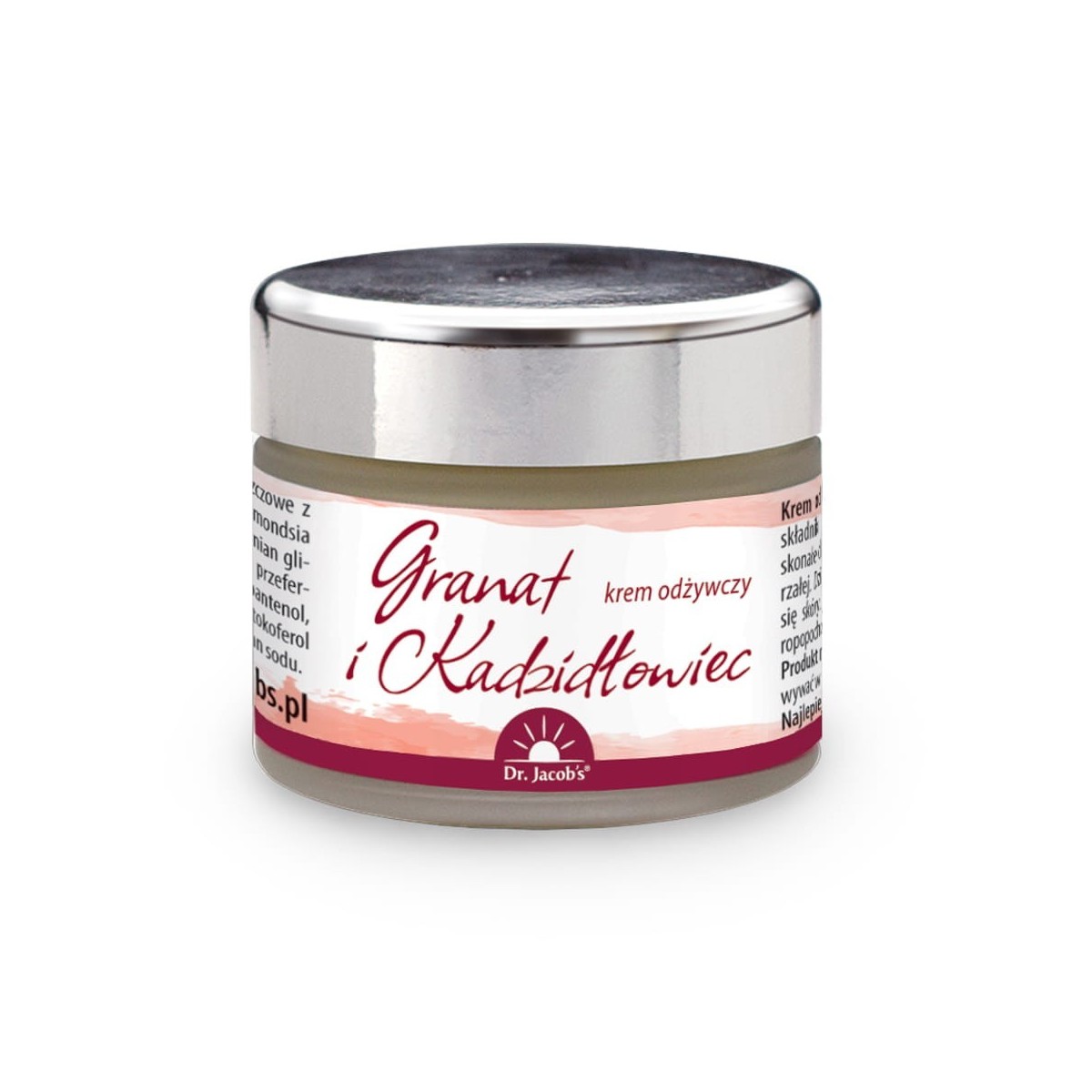 Krem Granat i Kadzidłowiec - Dr. Jacob's