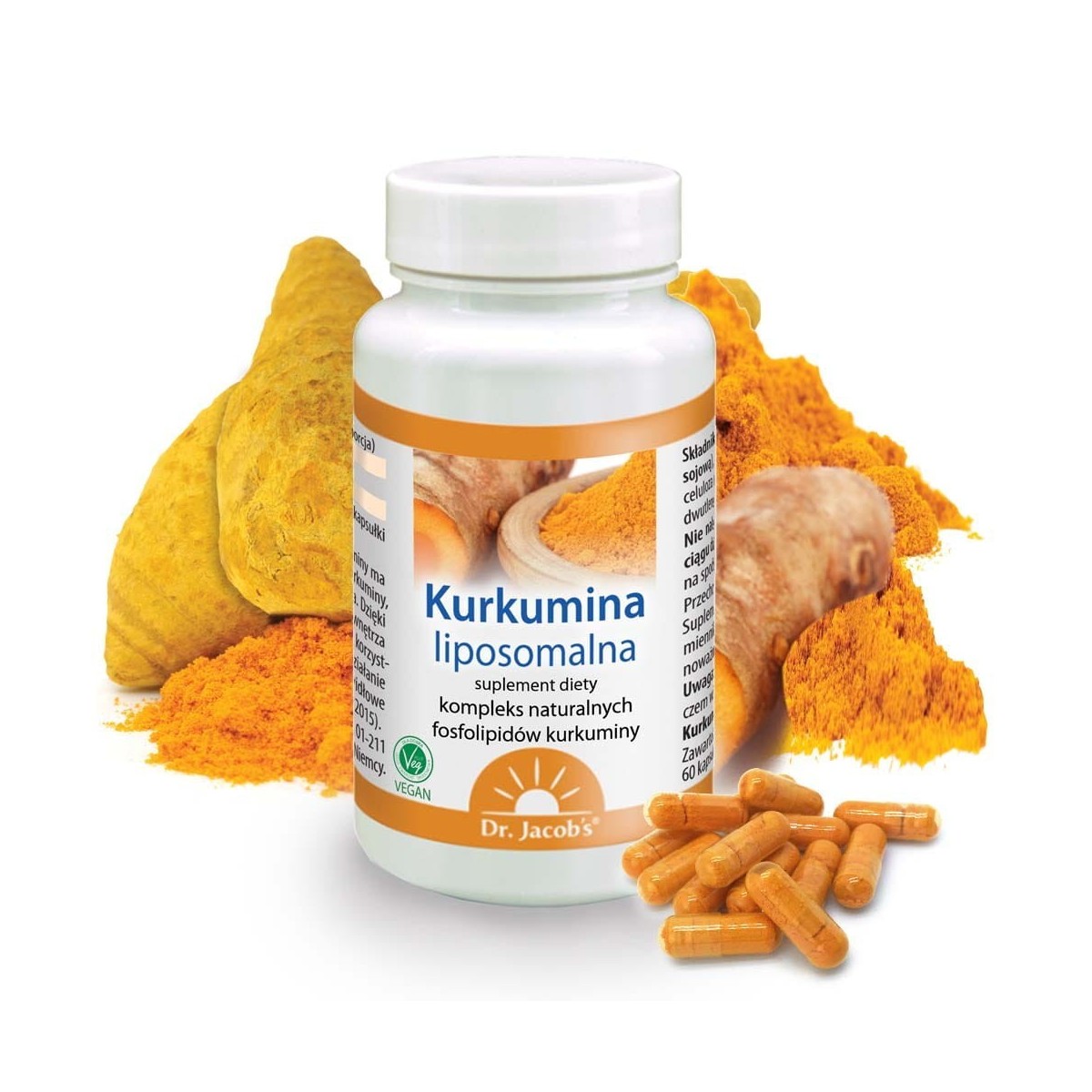 Kurkumina liposomalna - Dr. Jacob's