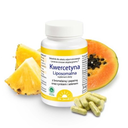 Kwercetyna Liposomalna - Suplement diety - Dr. Jacob's
