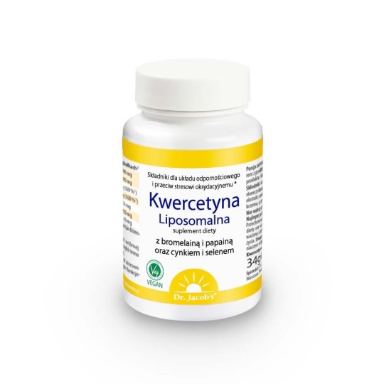 Kwercetyna Liposomalna - Suplement diety - Dr. Jacob's