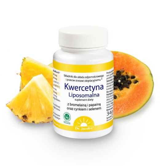 Kwercetyna Liposomalna - Suplement diety - Dr. Jacob's