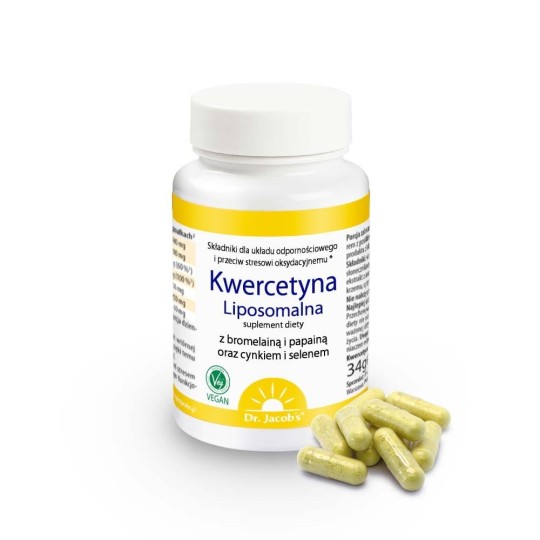 Kwercetyna Liposomalna - Suplement diety - Dr. Jacob's