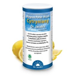 Magnez Potas Wapń Cytryniany PROSZEK - Dr. Jacob's