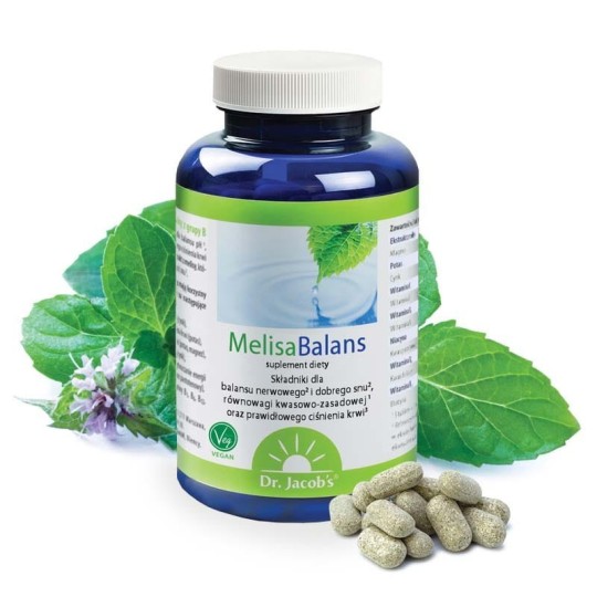 MelisaBalans tabletki - Suplement diety - Dr. Jacob's