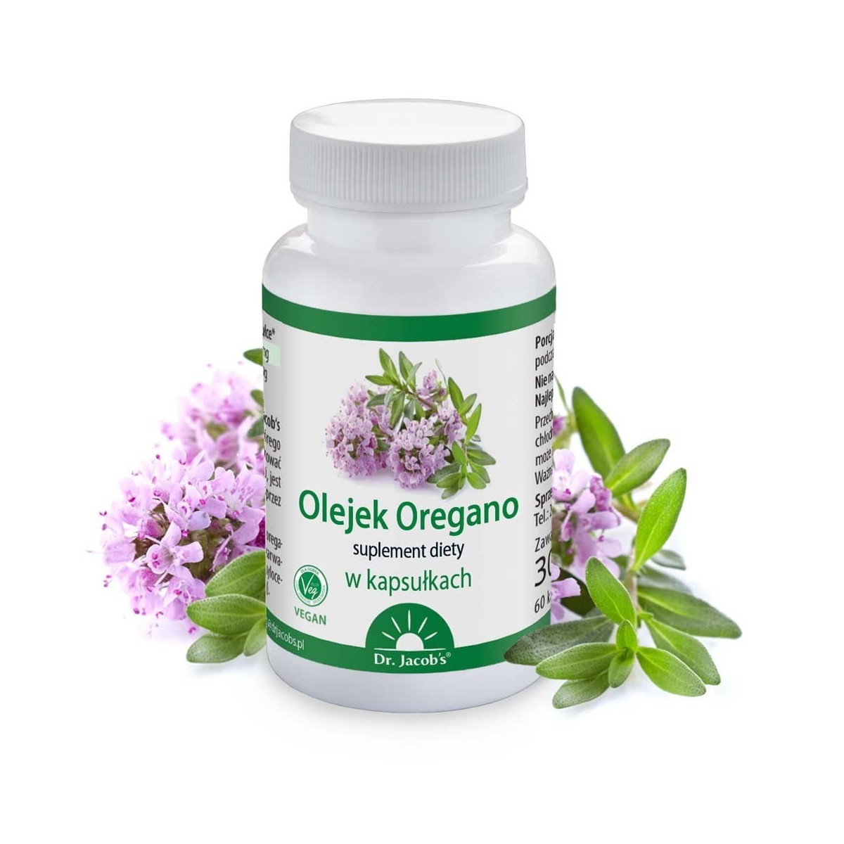 Olejek Oregano od Dr. Jacob's | Suplement diety
