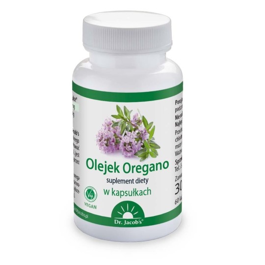 Olejek Oregano od Dr. Jacob's | Suplement diety