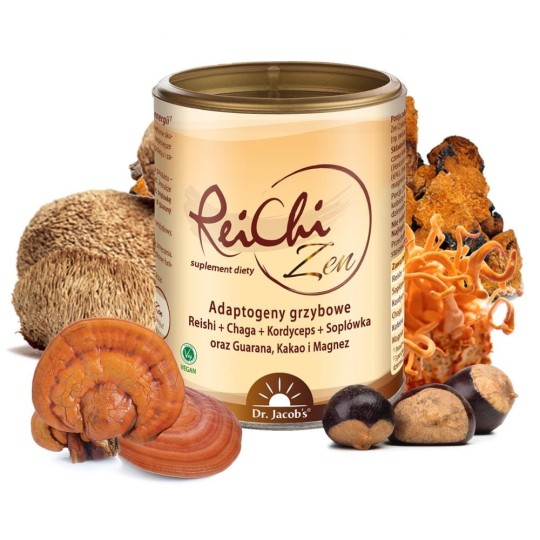 ReiChi Zen - Adaptogeny Grzybowe - Dr. Jacob's