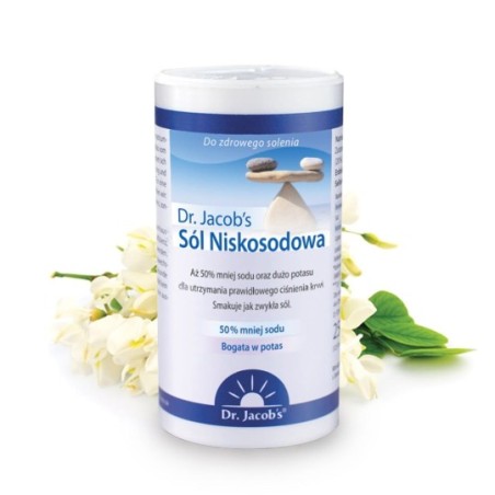 Sól Niskosodowa 250g - Dr. Jacob's