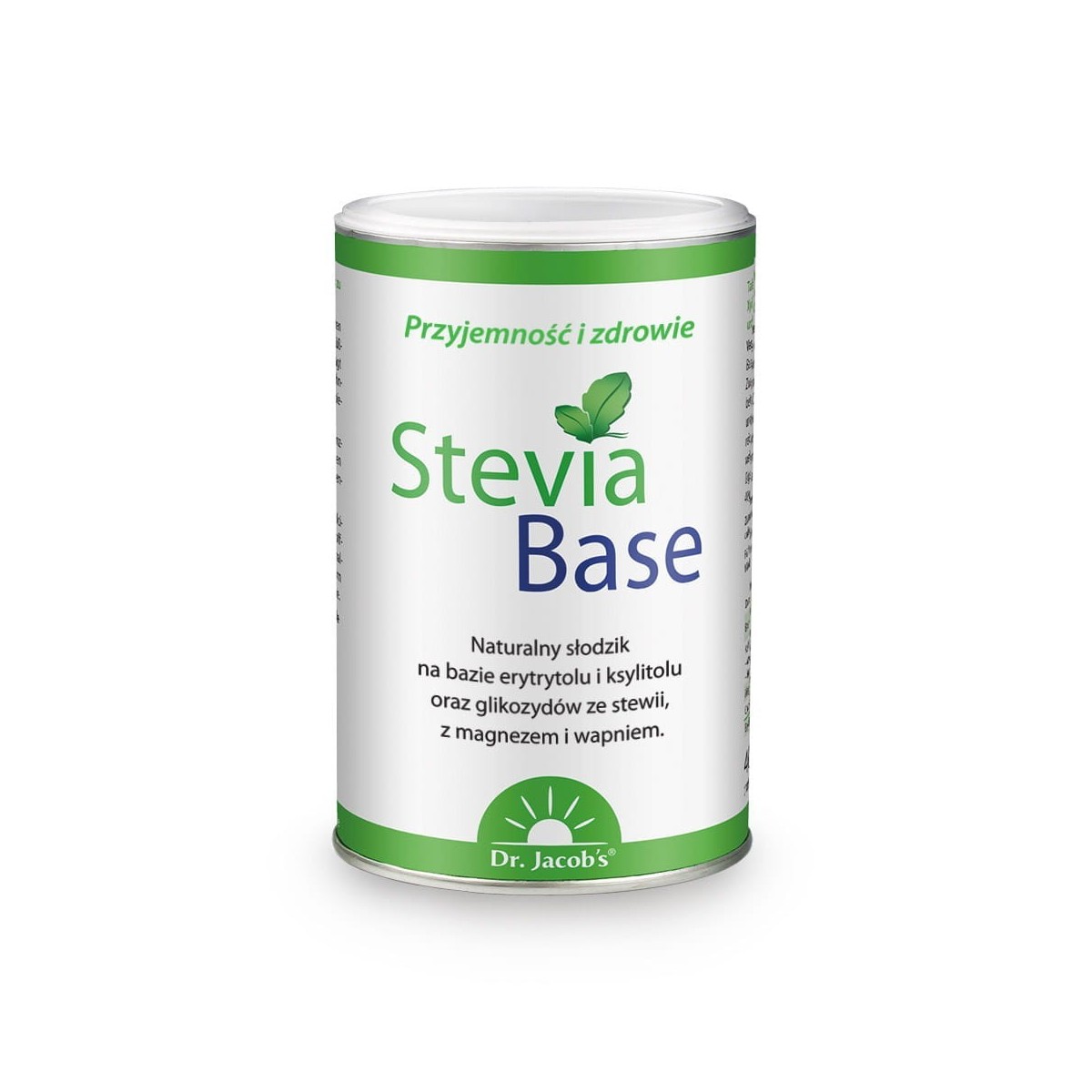 Słodzik SteviaBase Dr. Jacob's | Suplement diety