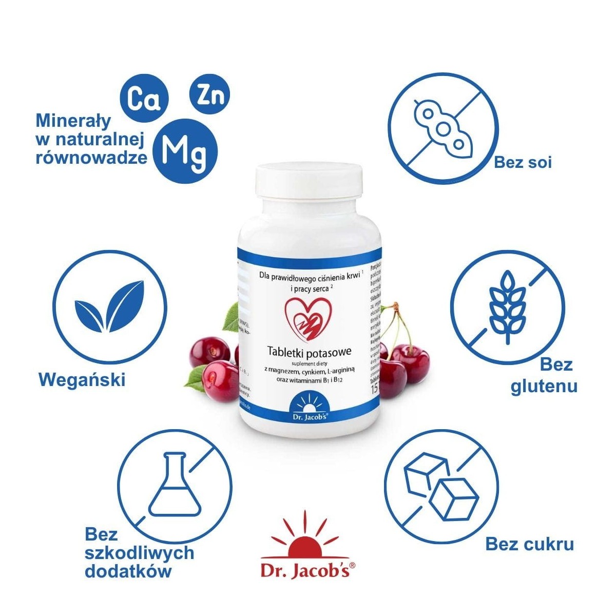 Tabletki Potasowe Dr. Jacob's - Suplement diety
