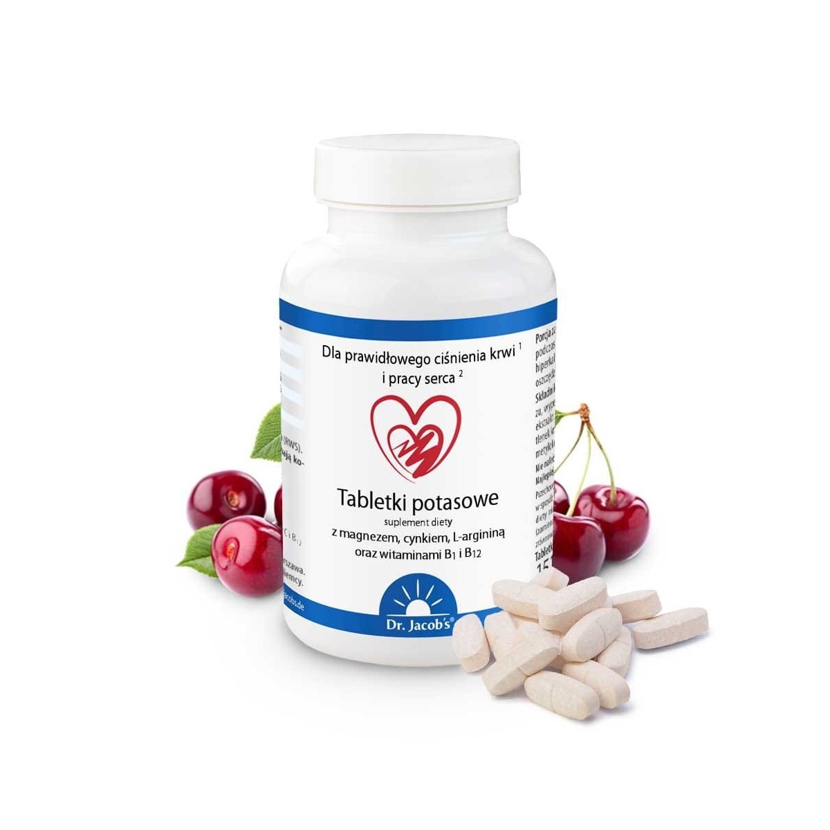 Tabletki Potasowe Dr. Jacob's - Suplement diety