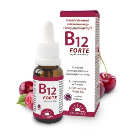 Witamina B12 FORTE 20 ml - Dr. Jacob's