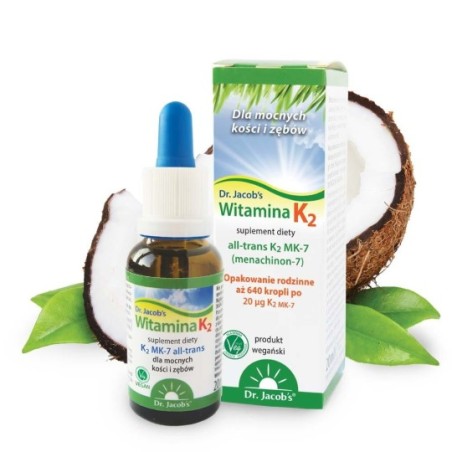 Witamina K2 od Dr. Jacob's | Suplement diety