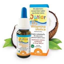 Witamina Słońca D3 JUNIOR od Dr. Jacob's