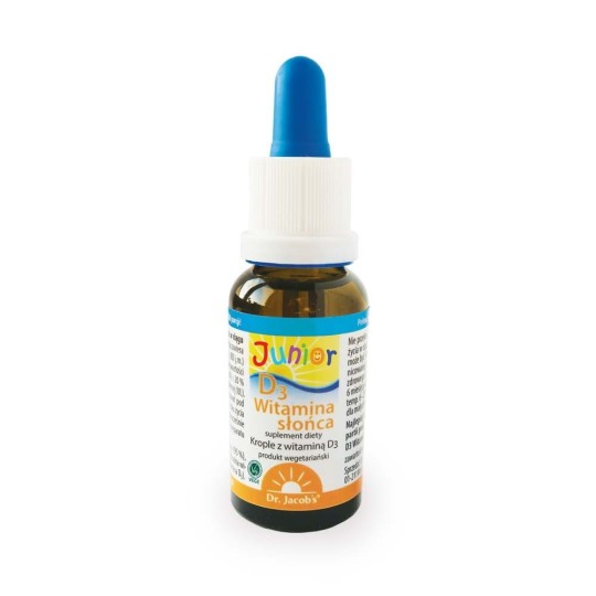 Witamina Słońca D3 JUNIOR od Dr. Jacob's